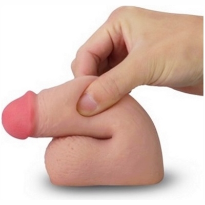 «Skinlike Limpy Cock 5''» - Фаллос для ношения- фото5