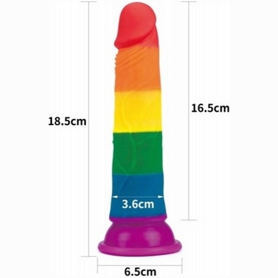 «7'' Prider Hand Crafted For Finest» - Фаллоимитатор- фото6