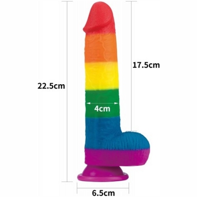 «9'' Prider Hand Crafted For Finest» - Фаллоимитатор- фото6