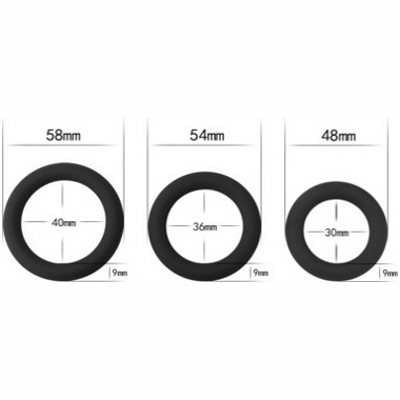 «Power Plus Soft Silicone Snug Ring» - Набор эрекционных колец- фото6