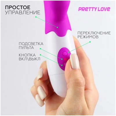 «Pretty Love Alvis» - Вибратор- фото5
