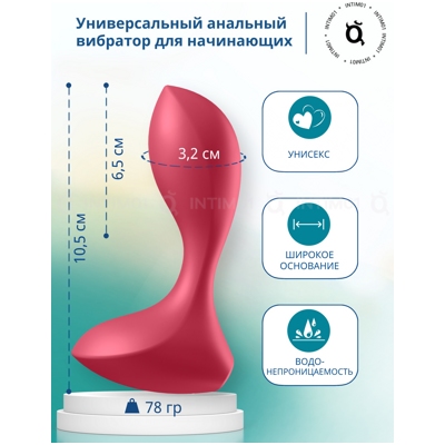 «Backdoor Lover» - вибромассажер простаты- фото4