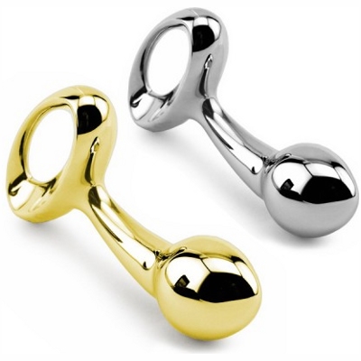 «Luxury Pure Metal Plug» - анальная втулка - фото