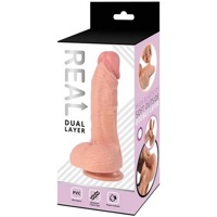 «Real Dual Layer PVC» - фаллоимитатор- фото3