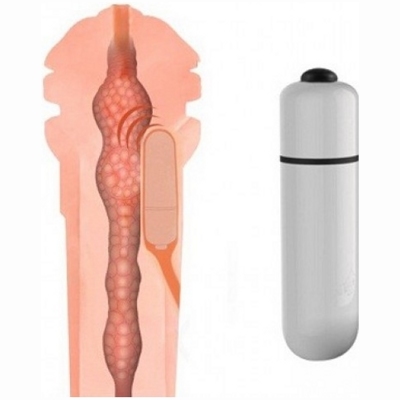 «Spider Man Hands Free With Bullet Vibrator» - Мастурбатор с вибрацией- фото4