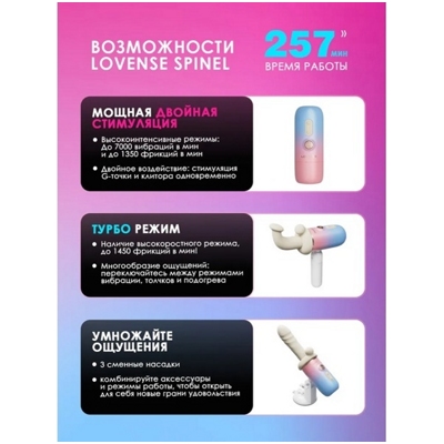 «Lovense Spinel» - секс-машина- фото5