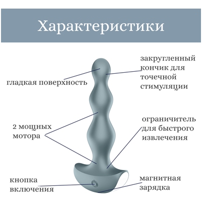 «Satisfyer Lolli-Plug 2» - Анальная виброелочка- фото6