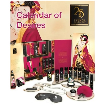 «Shunga Calendar of Desires» - Эротический адвент-календарь- фото5